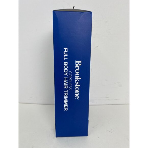 Brookstone Wet Dry Cordless Full Body Hair Trimmer Compact Groomer New - Picture 4 of 8